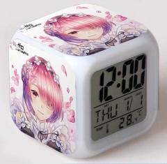 从零开始的异世界生活-2 七彩心情变色盒装闹钟.