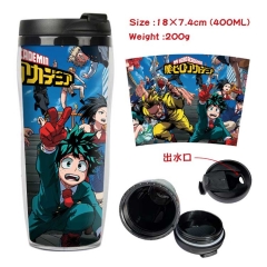 我的英雄学院 星巴克防漏隔热杯子