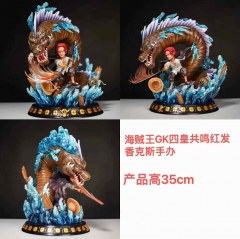 海贼王 GK 四皇共鸣 超大红发香克斯手办
