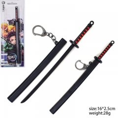 Demon Slayer: Kimetsu no Yaiba Weapon Pendant Key Ring Decoration Anime Keychain
