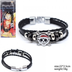 One Piece Cartoon Decoration Bangles Fashion Jewelry Anime Bracelet