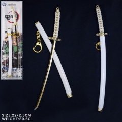 Demon Slayer: Kimetsu no Yaiba Long Weapon Pendant Key Ring Decoration Anime Keychain