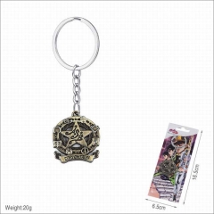 JoJo's Bizarre Adventure Cartoon Pendant Key Ring Decoration Anime Keychain