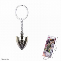 JoJo's Bizarre Adventure Cartoon Pendant Key Ring Decoration Anime Keychain