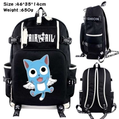 Fairy Tail  Anime Cosplay Cartoon Canvas Colorful Backpack Bag