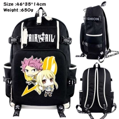 Fairy Tail  Anime Cosplay Cartoon Canvas Colorful Backpack Bag
