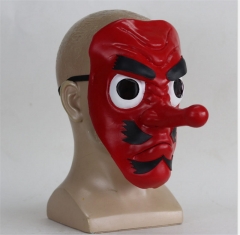 Demon Slayer: Kimetsu no Yaiba Cartoon Latex Cosplay Anime Mask