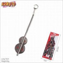 Naruto Cartoon Weapon Pendant Key Ring Decoration Anime Keychain 15cm