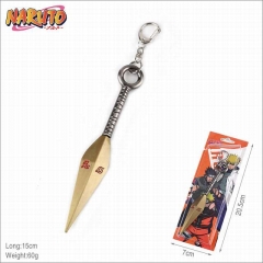 Naruto Cartoon Weapon Pendant Key Ring Decoration Anime Keychain 15cm