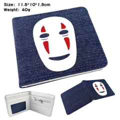 My Neighbor Totoro Denim Folding Coin Purse Anime Wallet