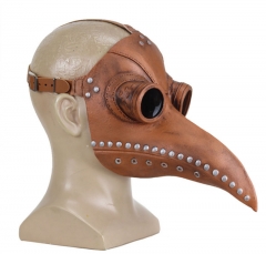 New Designs Brown Latex Prom Props Wholesale Cosplay Anime Mask