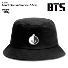 58CM BT21 K-POP BTS Bulletproof Boy Scouts Adult Sunshade Cap Bucket Hat