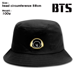 58CM BT21 K-POP BTS Bulletproof Boy Scouts Adult Sunshade Cap Bucket Hat