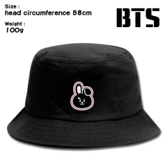 58CM BT21 K-POP BTS Bulletproof Boy Scouts Adult Sunshade Cap Bucket Hat