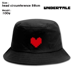 58CM Undertale Adult Sunshade Cap Bucket Hat