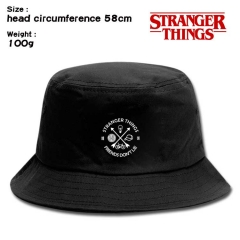 58CM Stranger Things Adult Sunshade Cap Bucket Hat