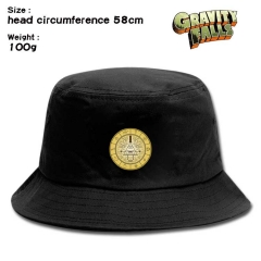 58CM Gravity Falls Adult Sunshade Cap Bucket Hat