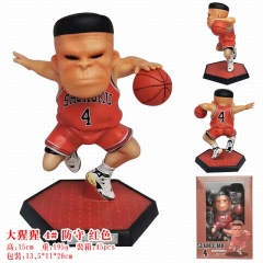 Slam Dunk Akagi Takenori 4# Cartoon Cosplay Anime PVC Figure Model Collection Toy