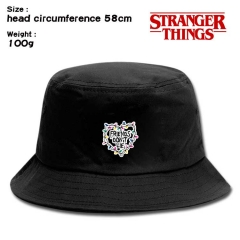 58CM Stranger Things Adult Sunshade Cap Bucket Hat