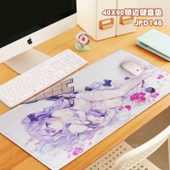 40X90X0.3 Azur Lane Custom Design Color Printing Anime Mouse Pad