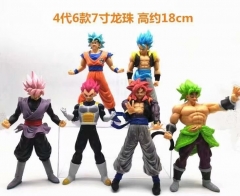 4代6款7寸七龙珠手办模型玩具18cmPVC摆件