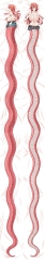 Monster Musume No Iru Nichijou Sexy Girl Cartoon Body Bolster Soft Long Cute Print Pillow 7M