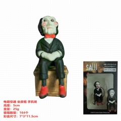 电锯惊魂 坐皮箱 手机挂绳 盒装手办摆件模型 5CM 25G 彩盒尺寸：7X3X11.5CM 一箱164个