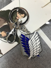 Attack on Titan/Shingeki No Kyojin Cartoon Decoration Anime Alloy Keychain