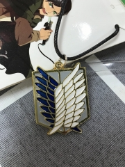 Attack on Titan/Shingeki No Kyojin Cartoon Decoration Anime Alloy Necklace