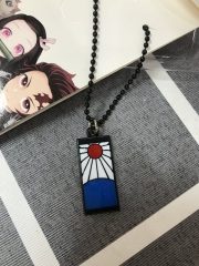 Demon Slayer: Kimetsu no Yaiba Cartoon Decoration Anime Alloy Necklace