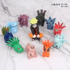 Naruto Cartoon Cosplay Collection Model Toy Anime PVC Figure Set