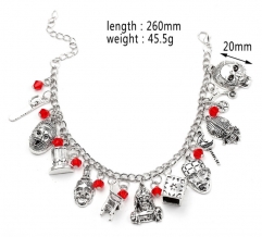 Halloween Night Friday The 13th Model Design Bangles Anime Alloy Bracelet