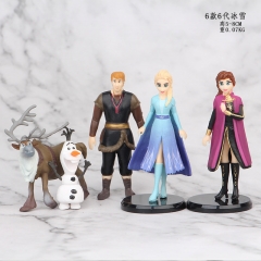 6代5款冰雪奇缘手办
