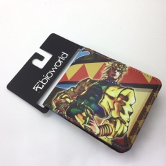 JoJo's Bizarre Adventure Coin Purse Folding PU Anime Short Wallet