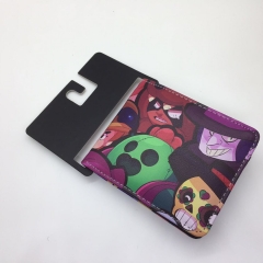 Brawl Stars Denim Folding Coin Purse Anime Wallet