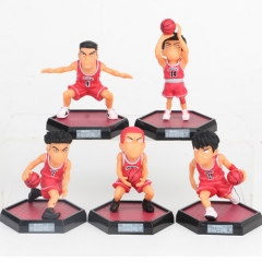 Slam Dunk Cartoon Toy Anime PVC Figures(5pcs/set)