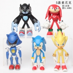 Sonic Collection Anime PVC Figure(5pcs/set)