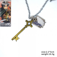 Attack on Titan/Shingeki No Kyojin Cartoon Cute Anime Necklace