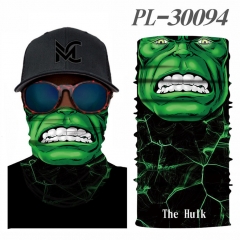 The Hulk Anime Variety Magic Turban+Face Mask