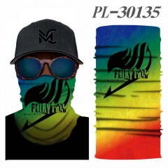 5 Styles Fairy Tail Anime Variety Magic Turban+Face Mask