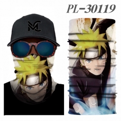 6 Styles Naruto Anime Variety Magic Turban+Face Mask