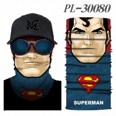 2 Styles Superman Anime Variety Magic Turban+Face Mask
