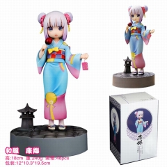 18CM Miss Kobayashi's Dragon Maid Kimono KannaKamui Cartoon Character  Anime Figure