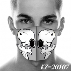 7 Styles Snoopy Anime Mask Space Cotton Anime Print Mask