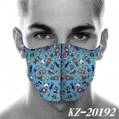 Kingdom Hearts Anime Mask Space Cotton Anime Print Mask