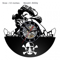 绝命毒师-- 动漫创意挂画挂钟钟表PVC材质(不配电池)