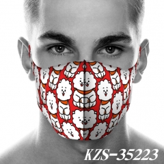 8 Styles K-POP BTS Bulletproof Boy Scouts Anime Mask Space Cotton Anime Print Mask