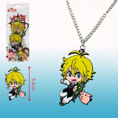 The Seven Deadly Sins Cartoon Decoration Cosplay Anime Necklace