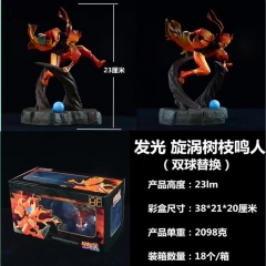 Naruto Manga Uzumaki Naruto Plastic Statue Anime Figure 23cm