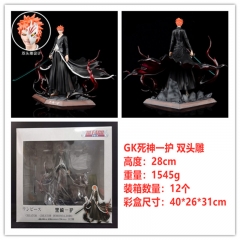 GK Bleach Kurosaki Ichigo Cartoon Toys Collectible Anime PVC Figure